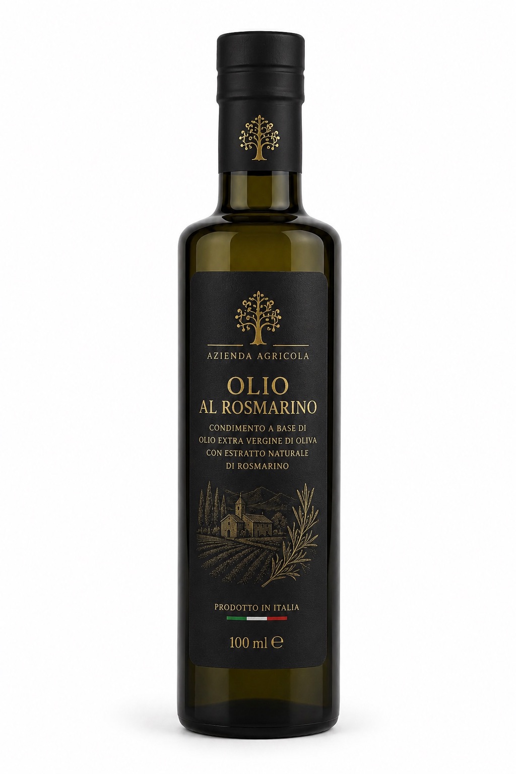Olio Extra Vergine di Oliva al Rosmarino 100 ml