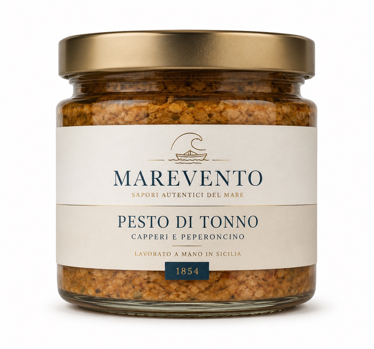 Pesto di Tonno con Capperi e Peperoncino — 190g