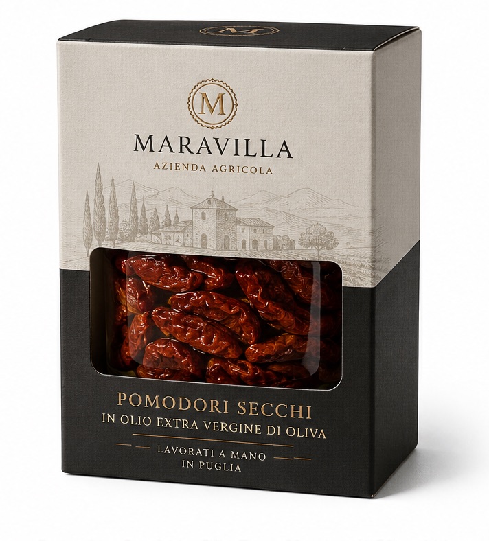 Pomodori Secchi in Olio Extra Vergine di Oliva 200g