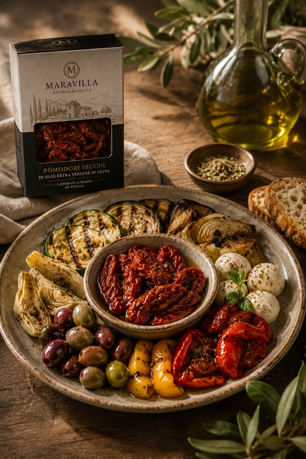 Pomodori Secchi in Olio Extra Vergine di Oliva 200g
