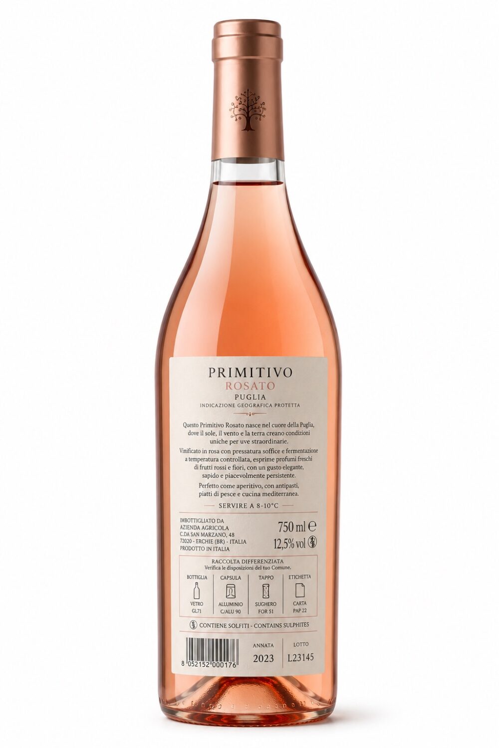 Primitivo Rosato IGP Puglia